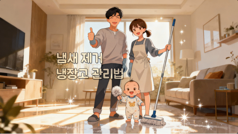 냄새 제거 냉장고 관리법|깔끔하게 유지하는 비결